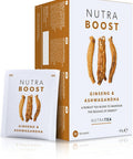 Nutra Tea NUTRABOOST - Energy Tea | Focus Tea Includes Astragalus Ashwagandha & Gotu Kola - Naturally Caffeine- and Sugar- - 20 Enveloped Tea Bags - by - Herbal Tea