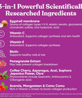 Eu Natural Move & Glow Collagen Pills for Women & Men Vegetarian Multi-Collagen (Type I-V-X) with 9 Plant-based Superfoods for Skin Health & Joint Support Biotin Vitamin C Vitamin E 60 Vegetarian Capsules