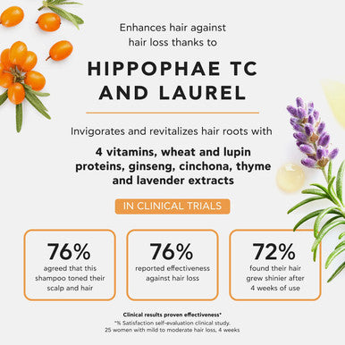 APIVITA Womens Tonic Shampoo 8.45 fl.oz. Hippophae Vitamin A E Natural Womens Shampoo that Promotes Hair Growth and Strengthens Hair to Prevent Hair Loss Shampoo