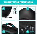 Back Massager, Shiatsu Neck Massager With Heat, Electric Back Massager For Shoulder, Back, Leg, Deep Tissue Kneading Massage To Relief Muscles, Massage Pillow For Mom/Dad/Women/Men