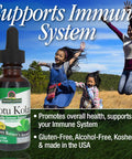 Nature'S Answer Gotu Kola Herb Alcohol 1-Fluid Ounce | Dietary Supplement | Supports a Healthy Immune System | Made in The USA | Gluten- Vegan & Vegetarian