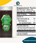 Amazing Herbs Raw Natural Honey - Herbal Honey Infused With Ecea, Elderberry, Garlic, Eucalyptus Extracts & Pure Black Seed Oil, Non Gmo, Gluten Free - Honeyzest Immune Boost Straws, 12 Count