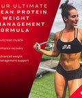 Protein Powder for Weight Loss | MuscleTech Nitro-Tech Ripped | Lean Whey Protein Powder | Whey Protein Isolate | Weight Loss Protein Powder for Women & Men | Chocolate, 4 lbs (42 Servings)