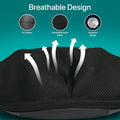 Neck Massager Roller With Heat Back Massager Deep Tissue Neck And Shoulder Massager Pillow For Shoulder, Leg, Body Muscle Pain Relief Suitable For Use At Home/Office/Car