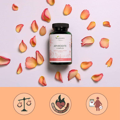 Aphrodite Complex VegaveroÃƒâ€šÃ‚Â® | with Muira Puama, Panax Ginseng, Pomegranate + Maca Root Extract | Libido Booster for Women | 100% Vegan | NO Additives | 120 Capsules
