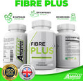 Fibre Plus by Freak Athletics - Daily Fibre Supplement - Premium Fibre Capsules with Psyllium Husk, Chia Seed, Baobab Fruit
