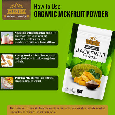 Ausha Organic Jackfruit Powder 250g