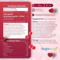 Weightworld Ashwagandha Gummies 1200mg | 120 Gummies - 2 Months Supply Raspberry Flavour Ashwagandha High Strength Root Extract Supplement Bioavailable Alternative to Ashwagandha Powder Vegan & Gluten-