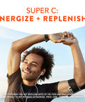 Vicks Super C Energize and Replenish* Daytime Daily Supplement with Vitamin C, B Vitamins Plus a Blend of Herbal Extracts, Coated to be Easy to Swallow, from The Makers of Vicks, 28ct