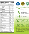 TRU Supplements Plant Based Protein Powder BCAA EAA 20g Vegan Brown Rice & Pea Protein 100 Calories 27 Vitamins No Artificial Flavors 25 Servings (Vanilla)
