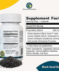 Amazing Herbs Black Seed Gold - 60 Capsules