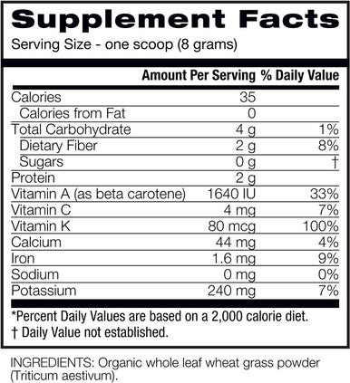 Amazing Grass Wheat Grass Tablets: 100% Whole-Leaf Wheat Grass Powder for Energy, Detox & Immunity Support, Chlorophyll Providing Greens, 200 Count