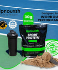 Vegan Sport Protein Powder Chocolate 20 Servings 30G Plant Based Protein, Velositol, Bcaas, Organic Greens & Fruits, Probiotics, Tart Cherry For Post Workout Recovery, Inform Sports Certified Keto