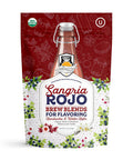 Fermentaholics Organic Sangria Rojo Brew Blends: Secondary Fermentation Flavoring For Kombucha Water Kefir And Other Fermented Drinks