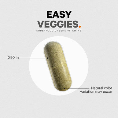 Codeage Instantfood Easy Veggies Over 15 Vegetable Powders Equivalent All-in-One Daily Vegan Blend Whole Food Greens Vitamins Supplement Capsules Phytonutrients Multivitamin Non-GMO 90 Capsules