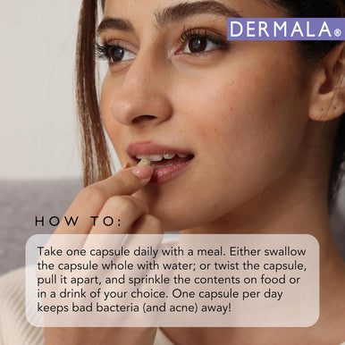 #Fobo Supplemeant To Be Acne Supplement All Natural Daily Prebiotics Probiotics Vitamins Skin Mix With Zinc Improve Clear Blemish-Radiant Skin Through Balancing Gut Health