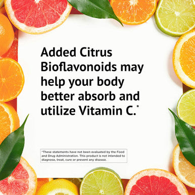 American Health Ester-C 500 mg with Citrus Bioflavonoids - 240 Capsules - Gentle On Stomach, Non-Acidic Vitamin C - Non-GMO, Gluten Free - 120 Servings