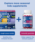 Mommy's Bliss Organic Elderberry Syrup and Immunity Boost With Vitamins Prebiotics and Echinacea for Kids and Adults 1 yr+ 3 Fl Oz
