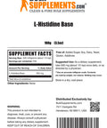 BulkSupplements L-Histidine Powder (Base) - Amino s Supplement for Immune Support - 500mg of L-Histidine Powder , 200 Servings - (100 Grams - 3.5 oz)