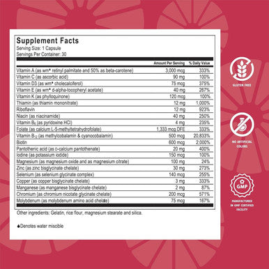 Celebrate Vitamins Celebrateone, Iron - Once Daily Bariatric Multivitamin, Essential Vitamins & Minerals - Gastric Bypass & Sleeve Gastrectomy Supplement (30 Capsules)