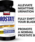 Force Factor Prostate Saw Palmetto And Beta Sitosterol Supplement For Men, Prostate Health/Size Support, Urinary Relief, Bladder Control, Reduce Nighttime Urination, 60 Softgels