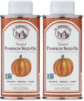 La Tourangelle, Toasted Pumpkin Seed Oil, Great for Cooking, Salad Dressings, Pastas, and Spreads, Health and Beauty Oil, 8.45 Fl Oz