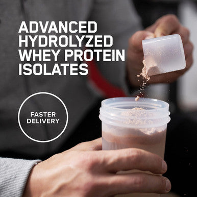 Optimum Nutrition Platinum Hydrowhey Protein Powder 100% Hydrolyzed Whey Protein Isolate Powder Flavor: Velocity Vanilla 1.75 Pounds