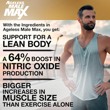 Max Chewable Nitric Oxide Booster Supplement For Men ÃƒÂ¢Ã¢â€šÂ¬Ã¢â‚¬Å“ High Potency Ashwagandha Extract To Boost Workouts, Muscle & Performance, Reduce Stress, Support Sleep - 100 Count