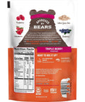 Bear Naked Granola Cereal, Vegan, Breakfast Snacks, Triple Berry Crunch (6 Bags)