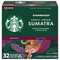 Starbucks K-Cup Coffee Pods, Dark Roast Hot or Iced Coffee, French Roast, 96 Keurig Pods