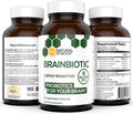 Natural Stacks: BrainBiotic - Brain Supplement - Gut-Brain Axis Optimizer - Contains Probiotics for Brain Health - Promotes Digestive Health - Enhances Memory Function - Stress Relief - 90 ct