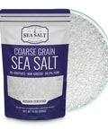Sea Salt Superstore Coarse Sea Salt for Grinder Refill Coarse Grain her Salt Non-Iodized Coarse Salt for Cooking Mineral-Rich Unrefined Baja Salt 14 oz Bag