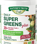 Nature's Truth Daily Super Greens Powder with Reds, Prebiotics & Antioxidants, 9.88 Ounce