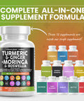 Turmeric Curcumin Ginger Moringa Boswellia Saffron Supplement