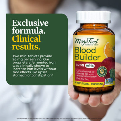 MegaFood Blood Builder Minis 72 Ct