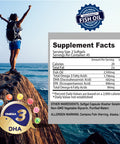 Omega 3 Fish Oil 2500mg Supplement by New Age - 2 Pack ÃƒÂ¢Ã¢â€šÂ¬Ã¢â‚¬Å“ Immune & Heart Support ÃƒÂ¢Ã¢â€šÂ¬Ã¢â‚¬Å“ Promotes Joint, Eye, Brain & Skin Health - Non GMO 180 Softgels - EPA, DHA Fatty Acids Gluten Free