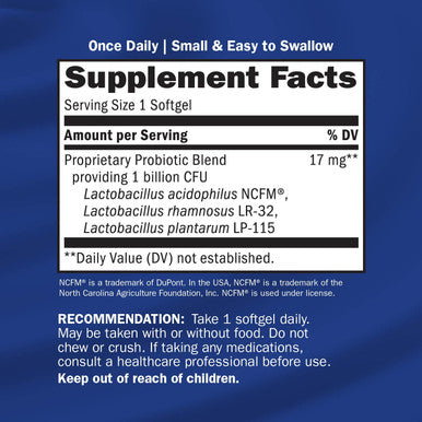 Nature's Way Probiotic Pearls Women's, 1 Billion Live Cultures, Supports Women's Health, Survives Stomach Acid, 30 Softgels