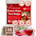 FreshDrinkUS, Premium 75 Mulberry Leaf Tea Bags, 100% Natural & Pure from Mulberry Leaves. Loose Leaf Herbal Tea. Made with Natural Material Tea Bags. No Sugar, No Caffeine, No Gluten, Vegan.