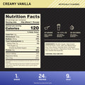 Optimum Nutrition (On) Gold Standard 100% Micellar Casein Protein Powder 24 Grams Of Protein Slow Digesting Helps Keep You Full Overnight Muscle Recovery - Creamy Vanilla 3.86 Lbs 53 Servings