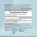Creatine Monohydrate Powder 300 Grams (60 Servings), Unflavored | Pure | Micronized Creatine Powder, 5000mg(5g) Per Serving, 2 Month Supply, Vegan | Keto, Non-GMO, No Filler, No Additives
