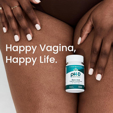 pH-D Feminine Health - Boric Acid Starter Bundle - Ph-D Boric Acid Vaginal Suppositories 36 Count And 5 Vaginal Suppository Applicators
