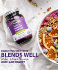 Flora Acerola Powder Daily Immune Booster with Vitamin C Gluten Free Vegan Vitamin C Antioxidant Powder 1.7oz. Glass Bottle