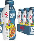 Dymatize Performance Protein Shake, Fruity Pebbles, 30g Protein, 6.1g BCAA for Muscle Recovery, No Added Sugar, Low Fat, 24 Vitamins & Minerals, Gluten-Free, Ready to Drink, On-the-Go Snack, 11.5 fl oz, 15 pack