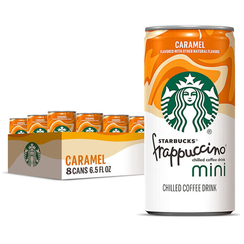Starbucks Frappuccino, Vanilla Iced Coffee Drink, 9.5oz Bottles (4 Pack)