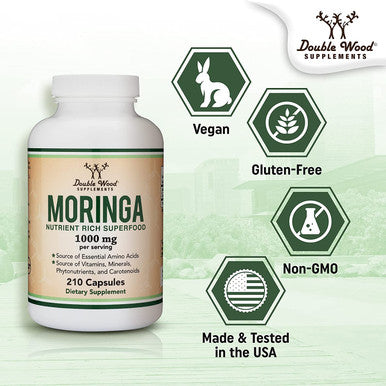 Lactation Supplement for Increased Breast Milk Moringa Superfood for Breastfeeding Lactation Support More Effective Than Lactation Cookies for Breast Milk Supply Boost by Double Wood Supplements