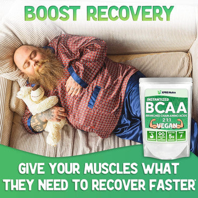 Xprs Nutra BCAA Powder - Amino Acids Supplement for Men - Unflavored BCAA Workout Supplements - Gym Supplements for Men - Amino Acids Supplement for Women for Gym Post Workout Recovery (2 Pounds)