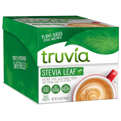 Truvia CalorieFree Sweetener Stevia Leaf Packets 140 Count (9.87 oz Carton)