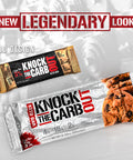Rich Piana 5% Nutrition Knock The Carb Out Keto"KTCO" Bars, High Protein Cookie Snack, 2 Grams Net , Keto-Friendly Meal Replacement with Fiber, Egg Whites, 10 Count (Chocolate Brownie Bar)