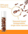 Neutrogena Rapid Tone Repair 20% Vitamin C Brightening Serum Capsules, Antioxidant Face Serum to Brighten Look of Dark Spots & Even Skin Tone, Oil-Free, 30 Serum Capsules