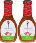 Skinnygirl Sugar Free Gluten Free Avocado Oil Salad Dressing, Creamy Caesar, 11.5 Ounce